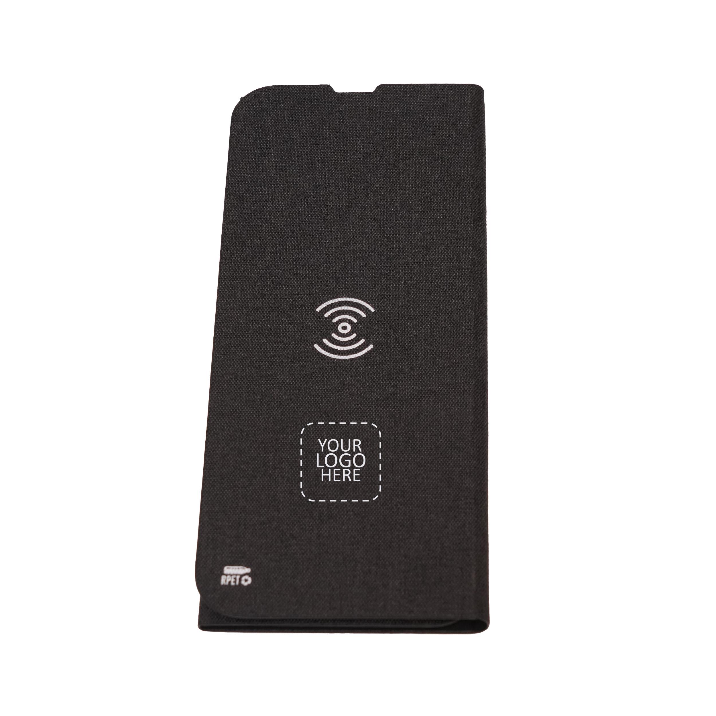 Portable Wireless Charger Charging Pad Panel with Logo